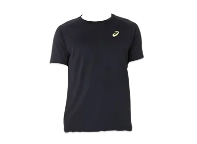 Asics Aim-Trg Dry Short Sleeve Shirt "Performance Black/Safety Yellow"