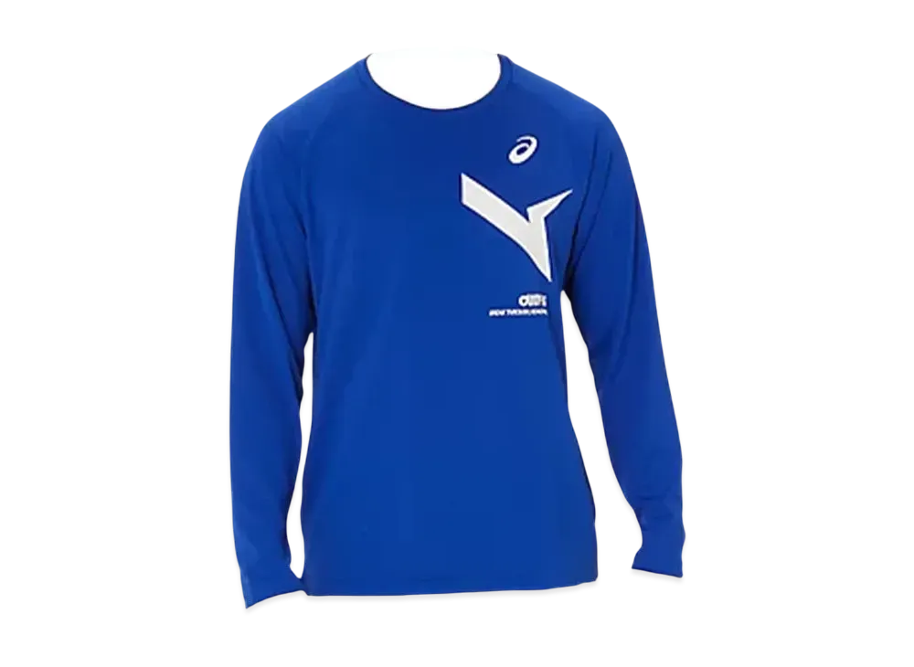 Asics Aim-Trg Dry Long Sleeve Shirt "True Blue"