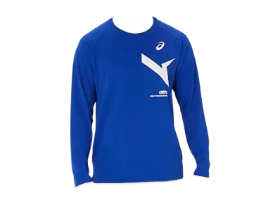 Asics Aim-Trg Dry Long Sleeve Shirt "True Blue"