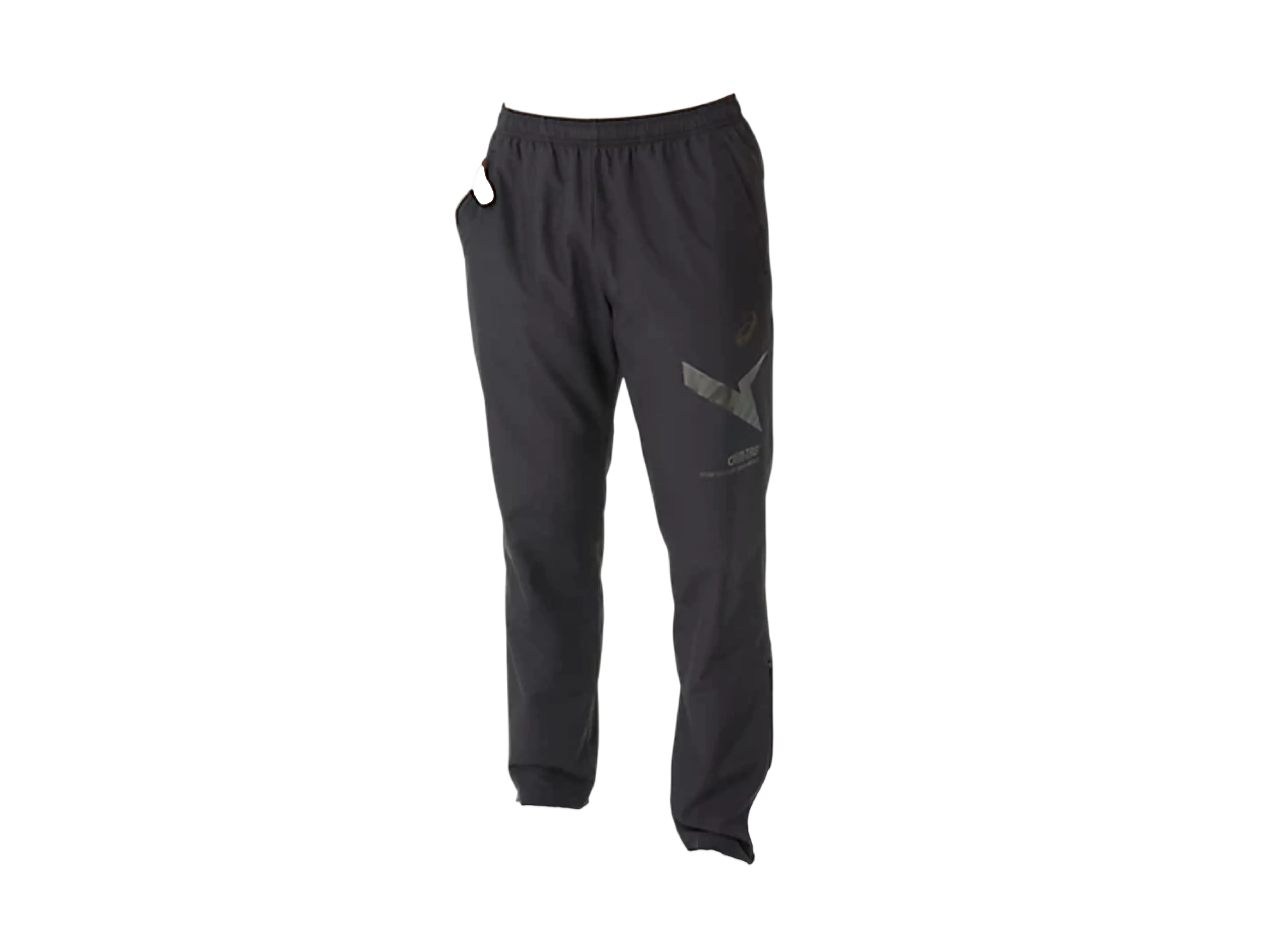 Asics Aim-Trg lined mesh windbreaker pants "Performance Black"