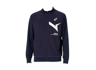 Asics Aim-Trg Wind Barrier Hybrid Knit Jacket "Midnight"