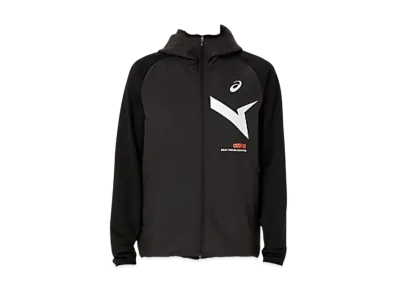 Asics Aim-Trg Hybrid Fleece Full Zip Hoodie "Performance Black"