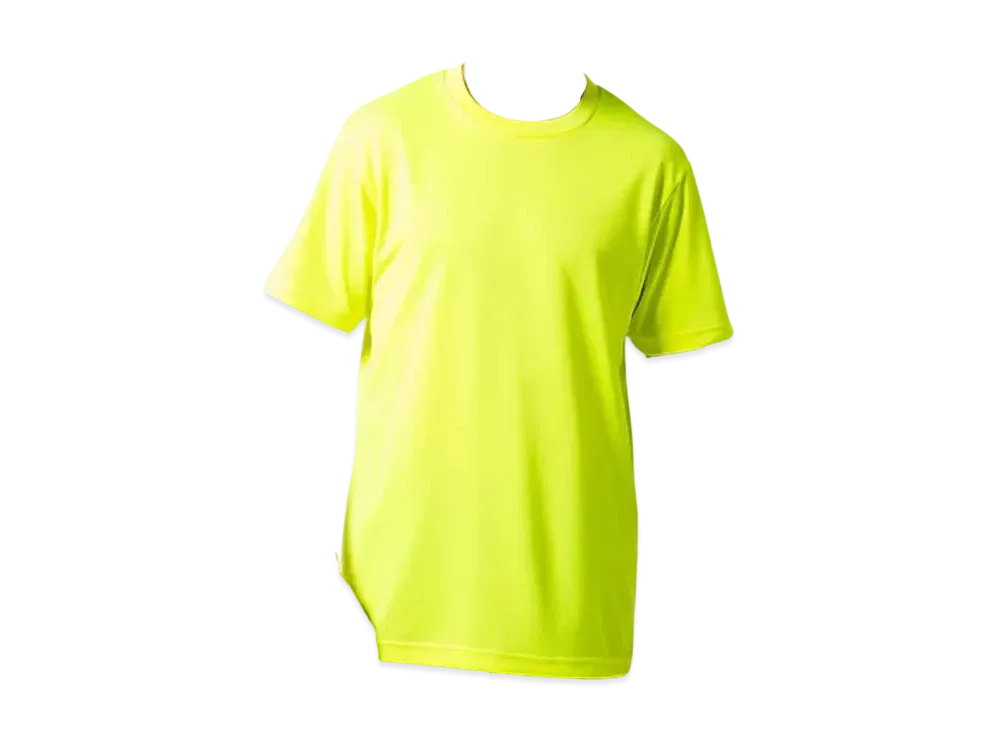 アシックス ショートスリーブトップ "フラッシュイエロー"