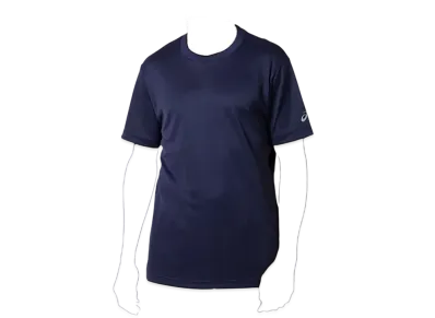 Asics Short Sleeve Top "Navy"