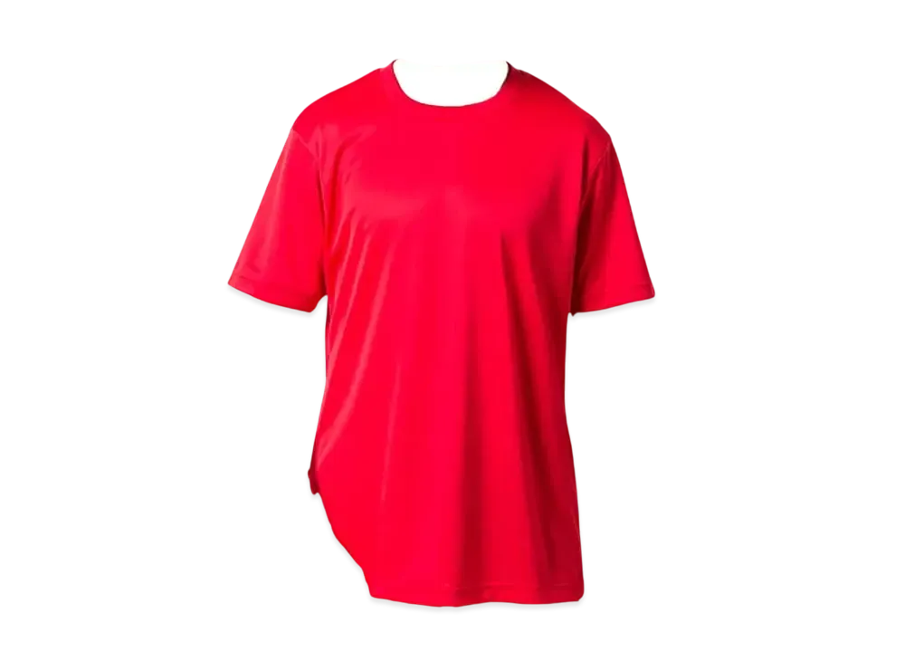 アシックス ショートスリーブトップ "レッド"