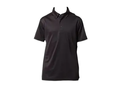 Asics Button Down Polo Shirt "Black"