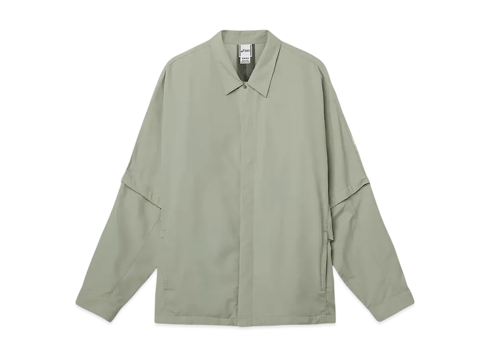Asics Detachable Shirt Jacket "Indigo Fog"