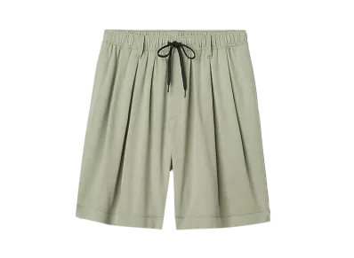 Asics Knit Shorts "Olive Grey"