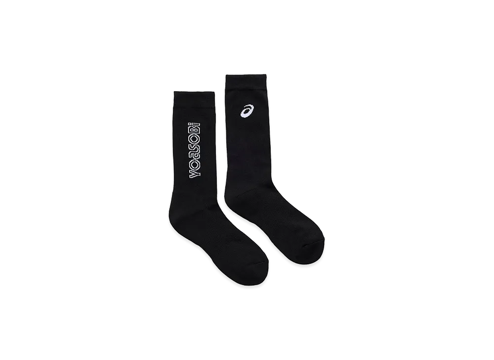 Asics x YOASOBI Logo Socks "Black"