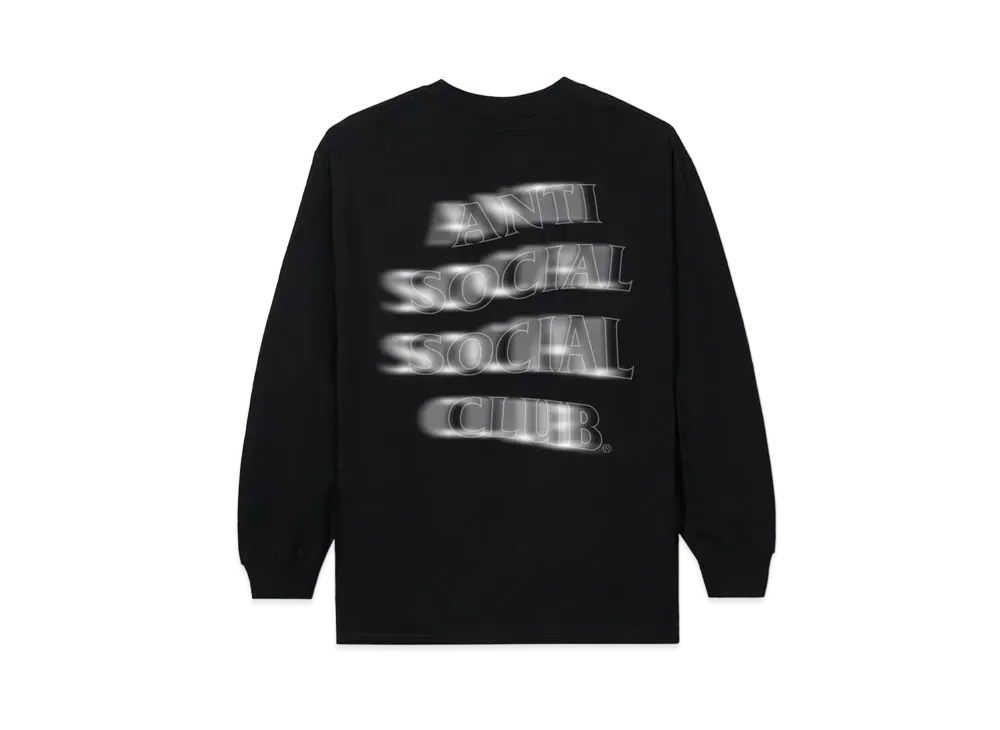 ANTI SOCIAL SOCIAL CLUB Hung Long Sleeve "Black"