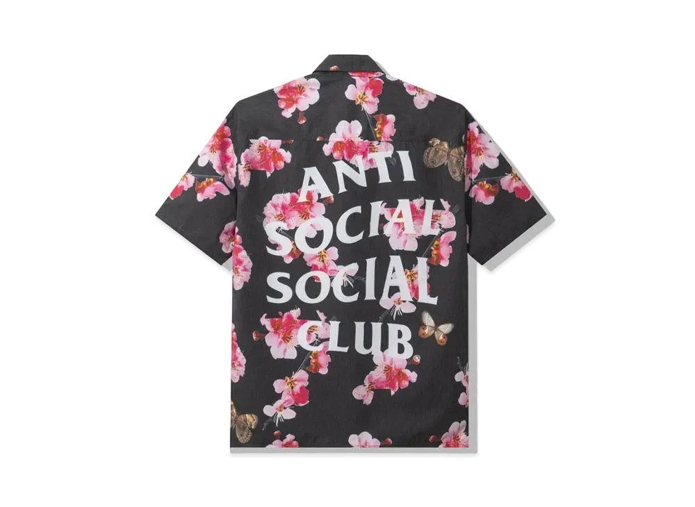 ANTI SOCIAL SOCIAL CLUB Woody Button Up "Black"
