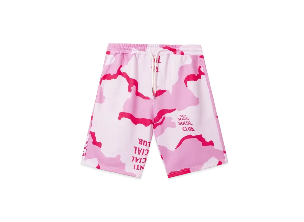 ANTI SOCIAL SOCIAL CLUB Cotton Candy Camo Shorts "Pink"