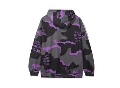 ANTI SOCIAL SOCIAL CLUB Cotton Candy Camo Hoodie "Black"