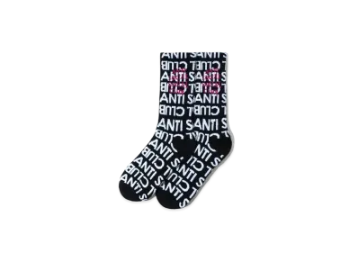 ANTI SOCIAL SOCIAL CLUB Rich Italian Socks "Black"