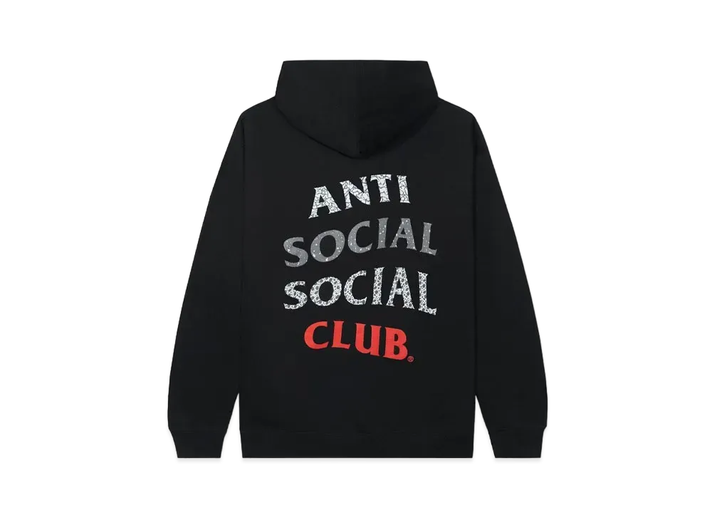 ANTI SOCIAL SOCIAL CLUB 99 Retro IV Hoodie "Black"