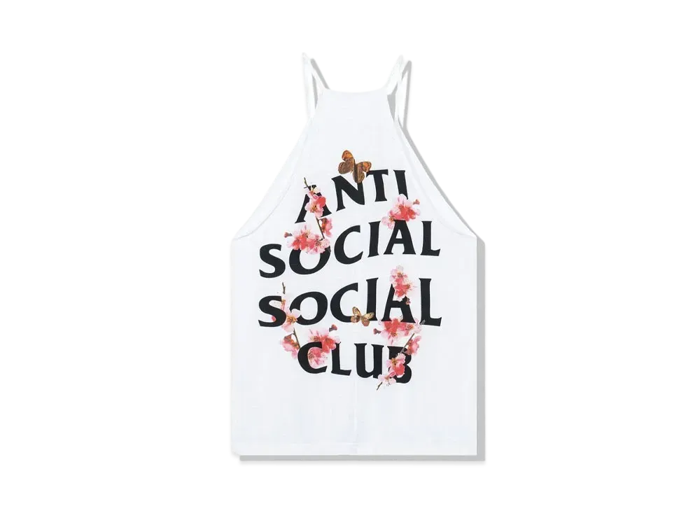 ANTI SOCIAL SOCIAL CLUB Boogie Bored Tank Top "White"