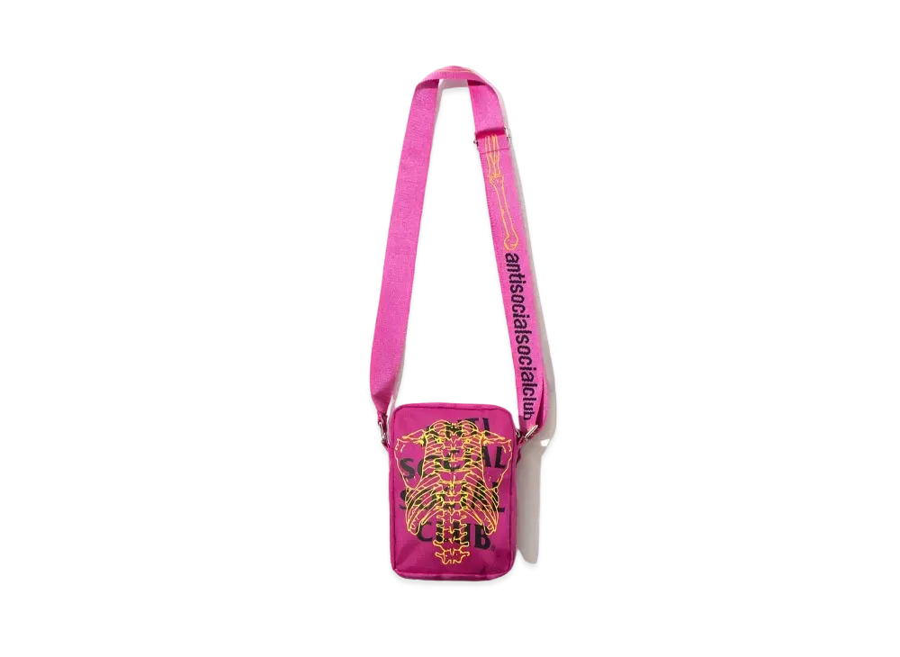 ANTI SOCIAL SOCIAL CLUB Fracture Side Bag "Pink"