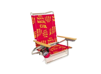 ANTI SOCIAL SOCIAL CLUB Out Of Office - Beach Chair "Pink"