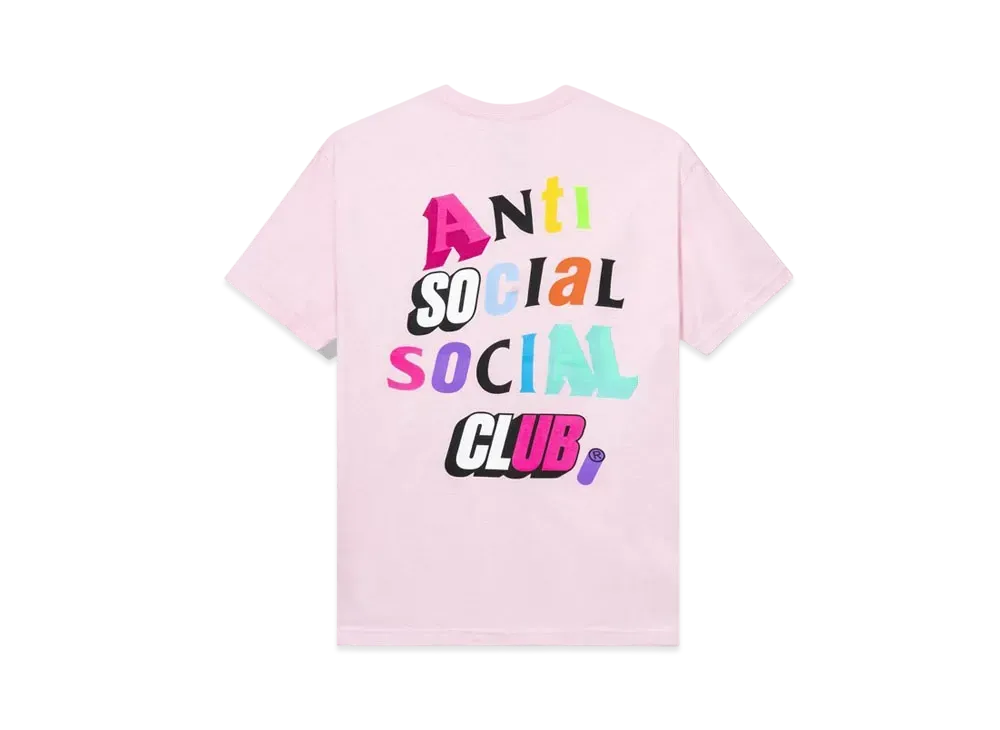 ANTI SOCIAL SOCIAL CLUB The Real Me Tee "Pink"