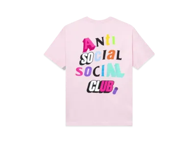 ANTI SOCIAL SOCIAL CLUB The Real Me Tee "Pink"