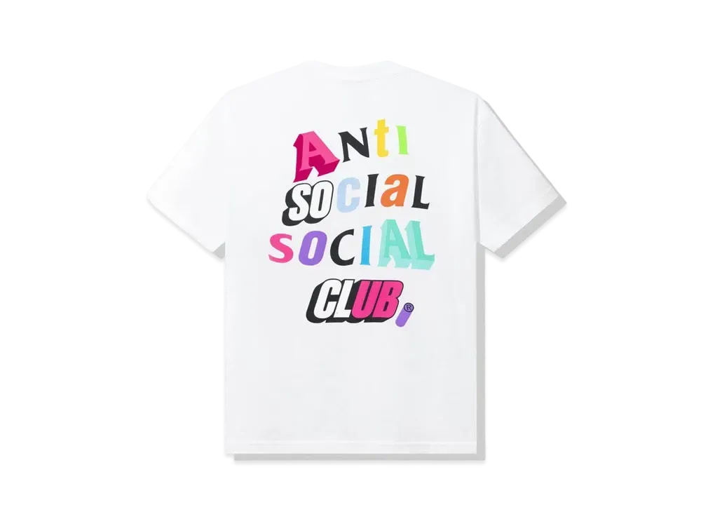 ANTI SOCIAL SOCIAL CLUB The Real Me Tee "White"