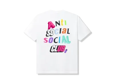 ANTI SOCIAL SOCIAL CLUB The Real Me Tee "White"