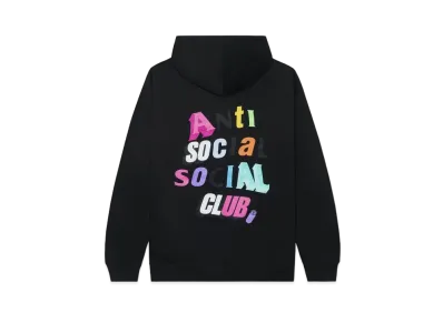 ANTI SOCIAL SOCIAL CLUB The Real Me Hoodie "Black"