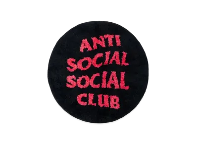ANTI SOCIAL SOCIAL CLUB No Shoes Inside Rug "Black"