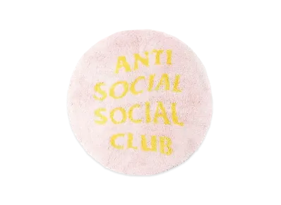 ANTI SOCIAL SOCIAL CLUB No Shoes Inside Rug "Pink"