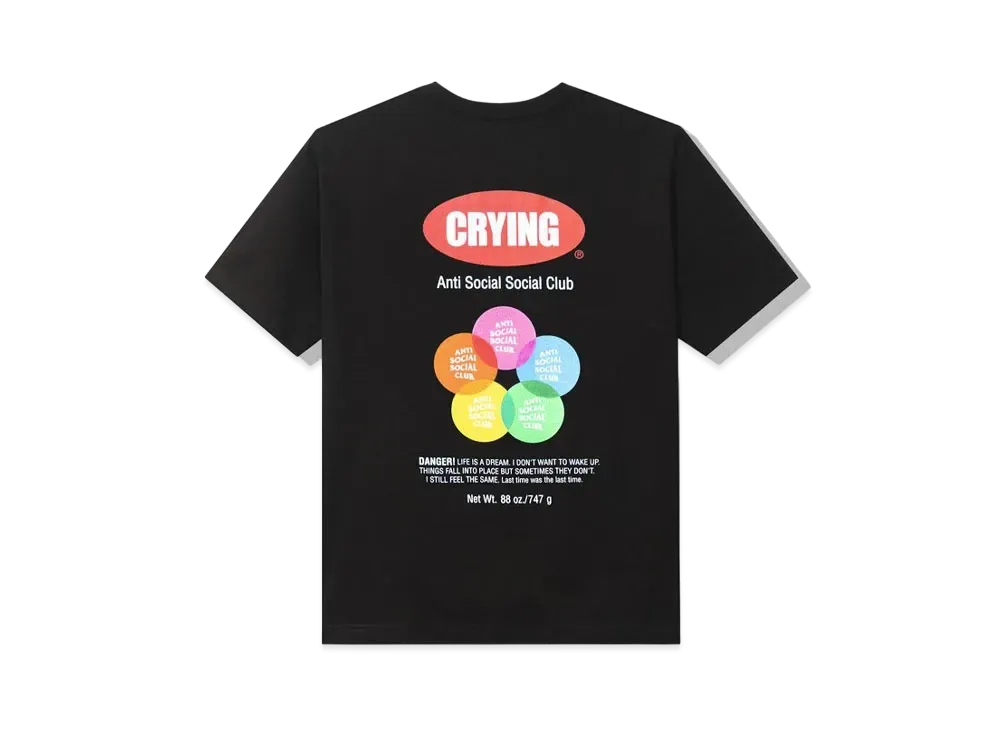 ANTI SOCIAL SOCIAL CLUB Toy With Me Tee "Black"