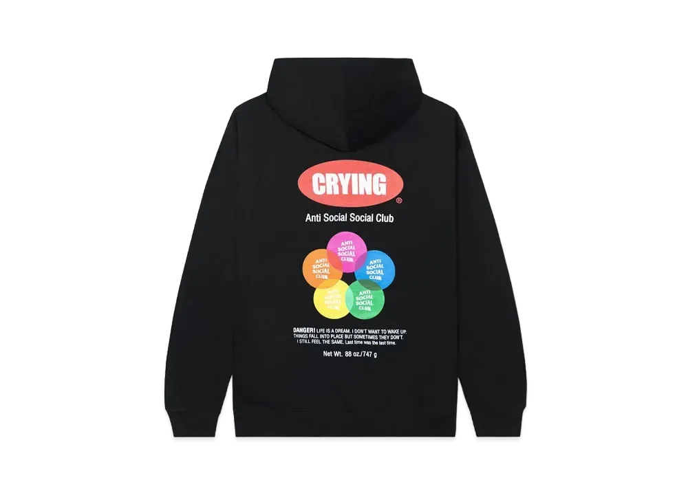 ANTI SOCIAL SOCIAL CLUB Toy With Me Hoodie "Black"