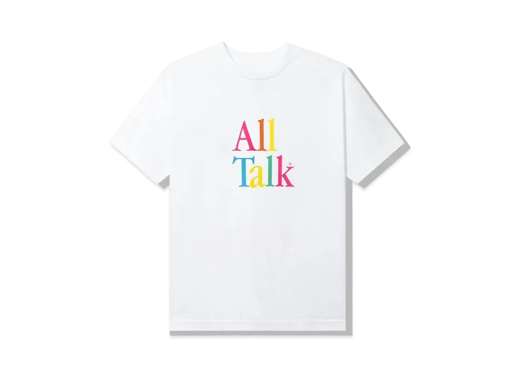 ANTI SOCIAL SOCIAL CLUB All Talk Tee "White"