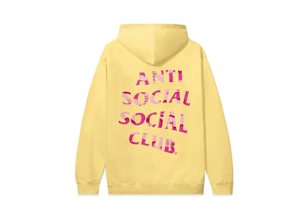 ANTI SOCIAL SOCIAL CLUB Plain Sight Hoodie "Yellow"