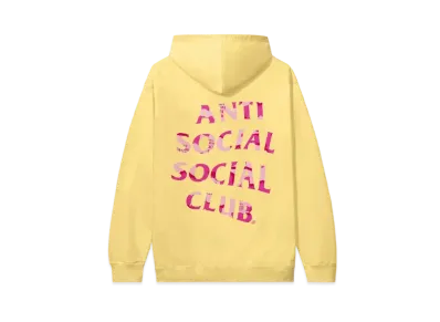 ANTI SOCIAL SOCIAL CLUB Plain Sight Hoodie "Yellow"