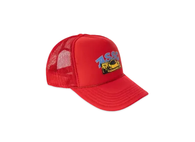 ANTI SOCIAL SOCIAL CLUB Last Place Trucker Cap "Red"