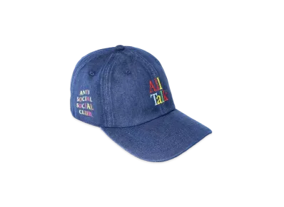 ANTI SOCIAL SOCIAL CLUB Hella Texts Cap "Blue"