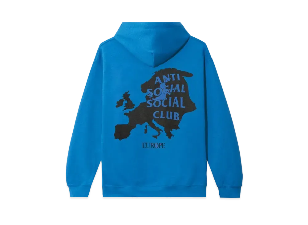 ANTI SOCIAL SOCIAL CLUB Europe Hoodie "Blue"