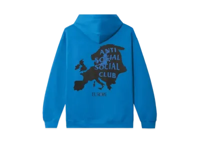 ANTI SOCIAL SOCIAL CLUB Europe Hoodie "Blue"
