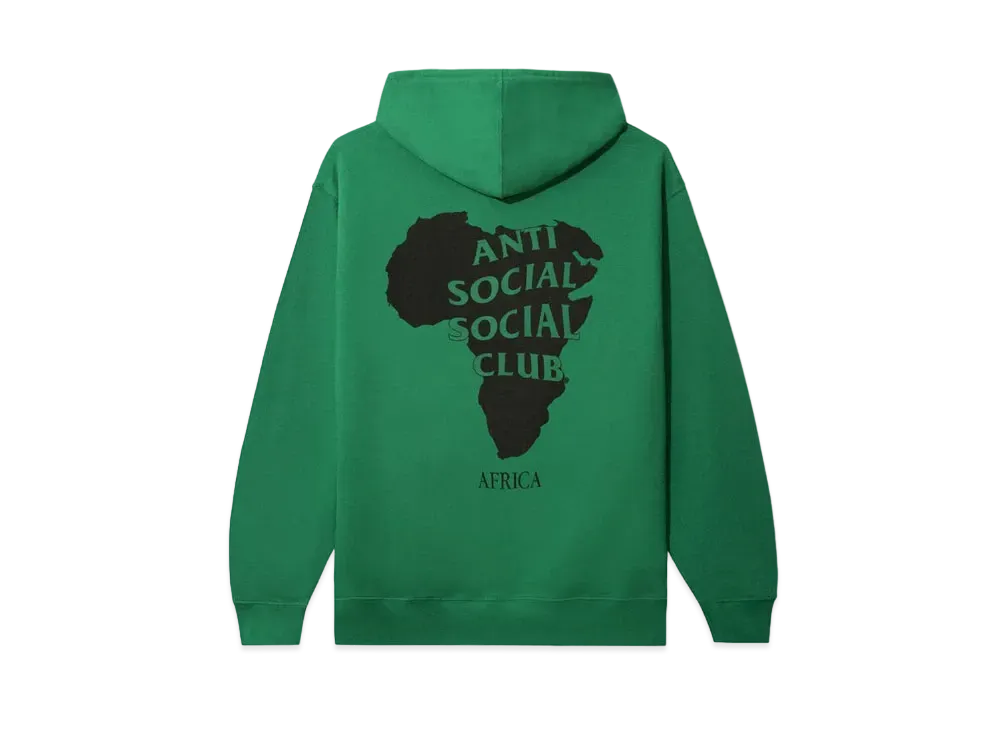 ANTI SOCIAL SOCIAL CLUB Africa Hoodie "Green"