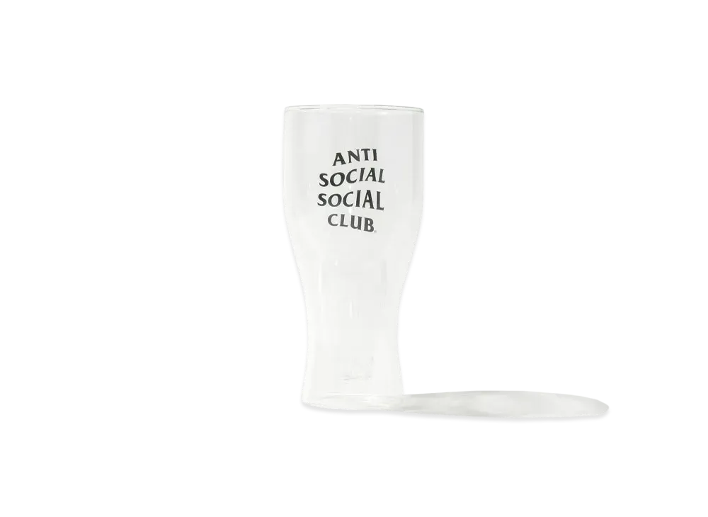 ANTI SOCIAL SOCIAL CLUB Inside Out Upside Down - Mug "Clear"
