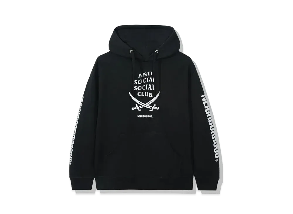 ANTI SOCIAL SOCIAL CLUB x Neighborhood 6IX Hoodie Hoodie "Black" (FW20)