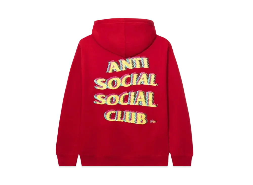 ANTI SOCIAL SOCIAL CLUB Stir Crazy Hoodie "Red" (FW20)