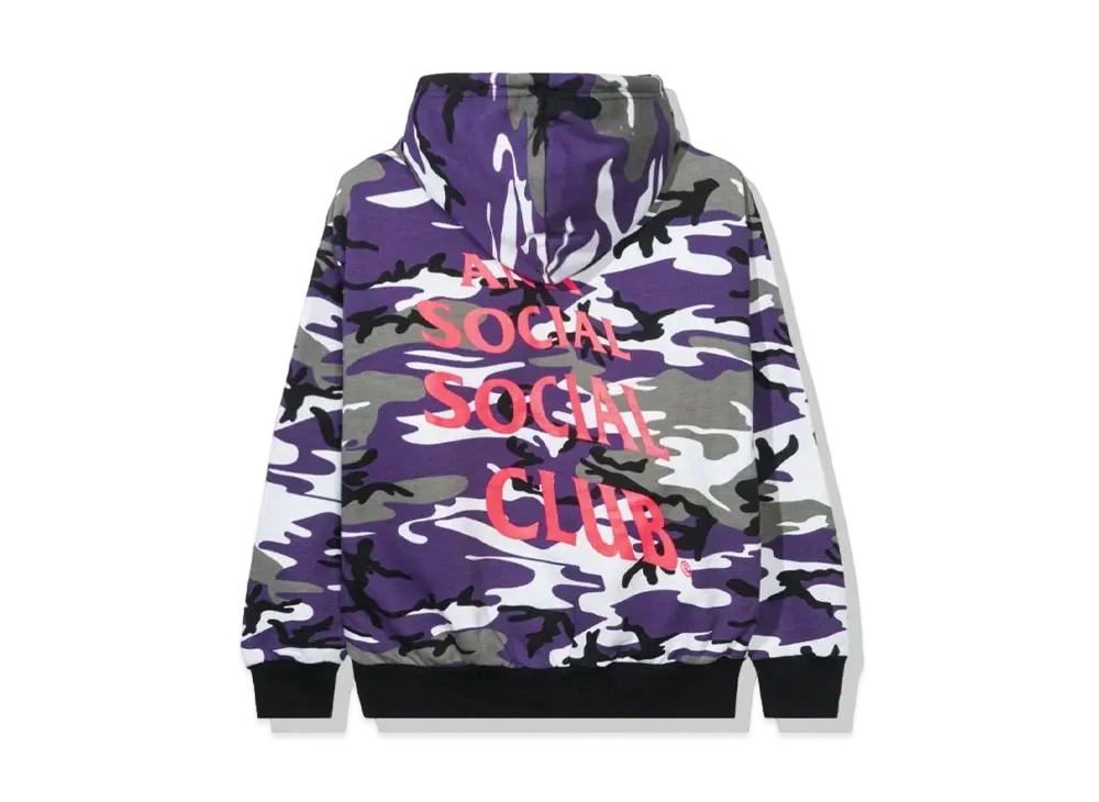 ANTI SOCIAL SOCIAL CLUB True Colors Purple Hoodie "Camo" (FW20)
