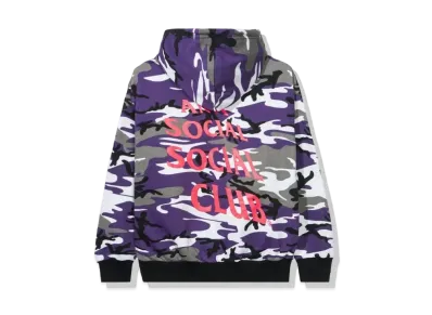 ANTI SOCIAL SOCIAL CLUB True Colors Purple Hoodie "Camo" (FW20)