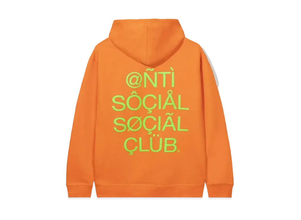 ANTI SOCIAL SOCIAL CLUB ASSC999 Hoodie "Orange" (FW20)