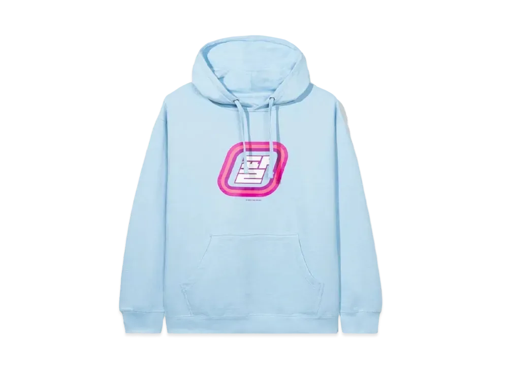 ANTI SOCIAL SOCIAL CLUB Strawberry Slush Hoodie "Blue" (FW20)