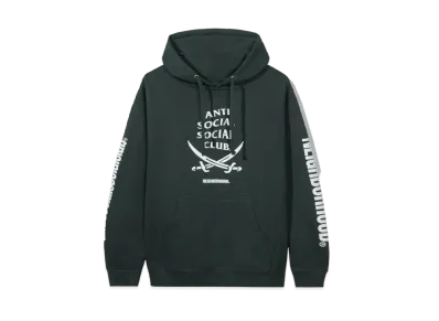 ANTI SOCIAL SOCIAL CLUB x Neighborhood 6IX Hoodie Hoodie "Green" (FW20)