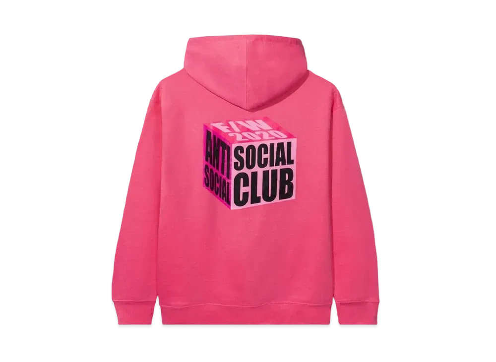 ANTI SOCIAL SOCIAL CLUB I Wish I Was Wrong Hoodie "Pink" (FW20)