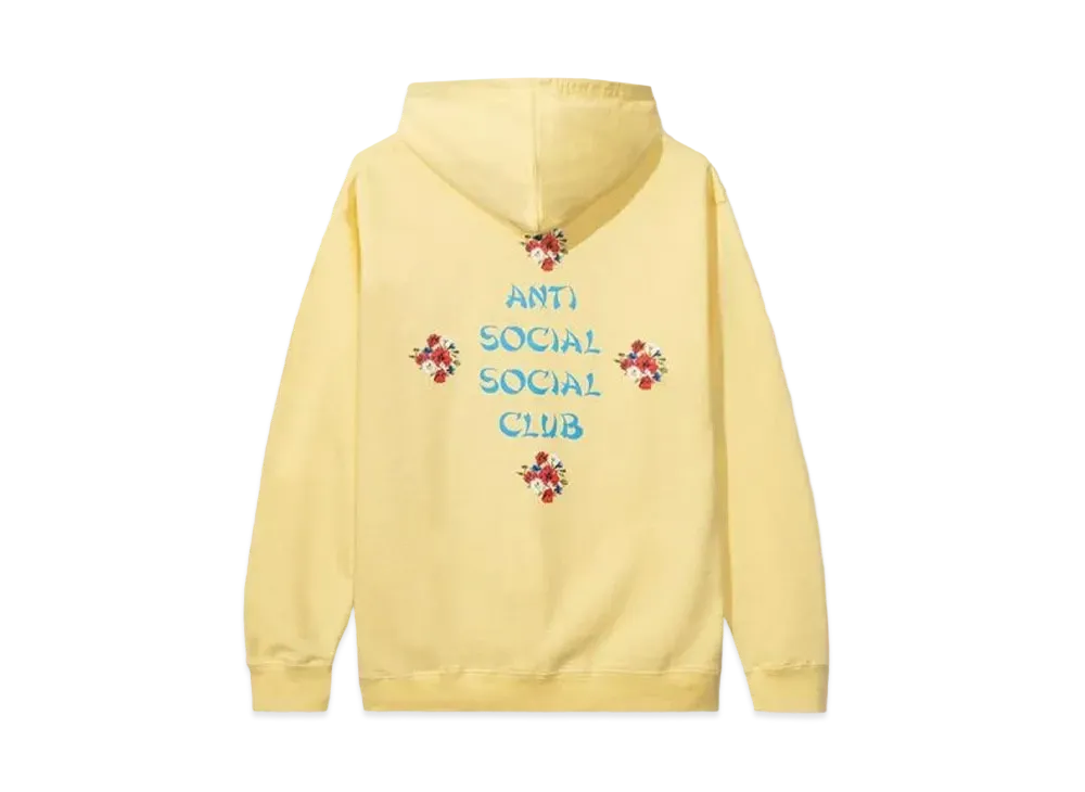 ANTI SOCIAL SOCIAL CLUB 2 Much of Heaven Hoodie "Yellow" (FW20)