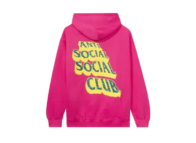 ANTI SOCIAL SOCIAL CLUB Costumes Hoodie Hot "Pink" (FW20)